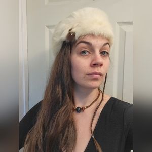 Vintage Rabbit Fur Hat